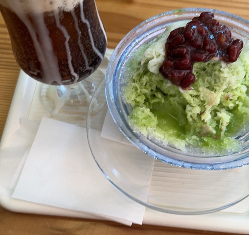 ■ 夏にぴったり！かき氷とクリームソーダ