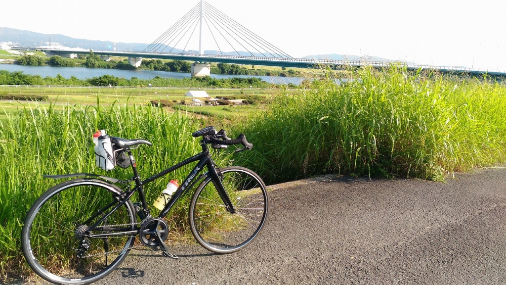 ぶらっとサイクリングで琵琶湖まで