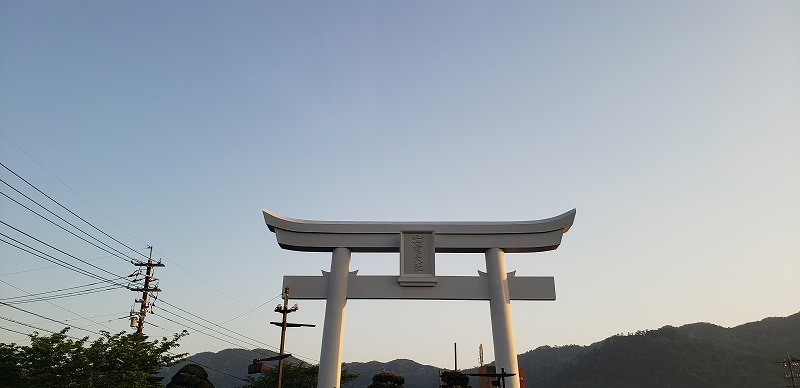 レンタカーで出雲大社へ