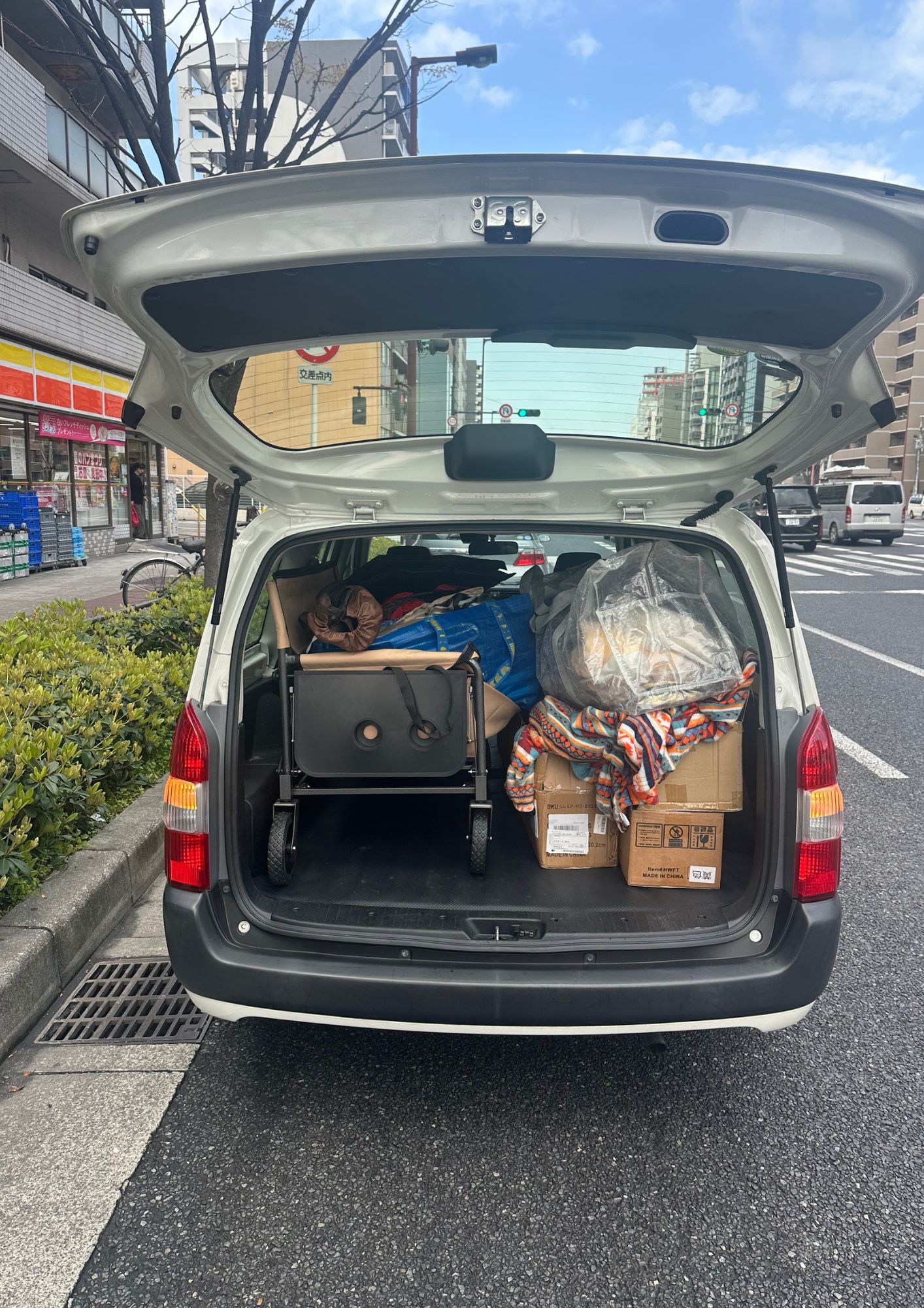 初のフリマ出店